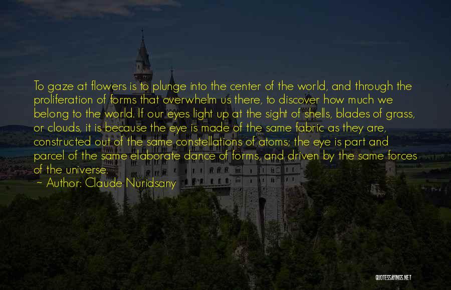 We Dance Because Quotes By Claude Nuridsany