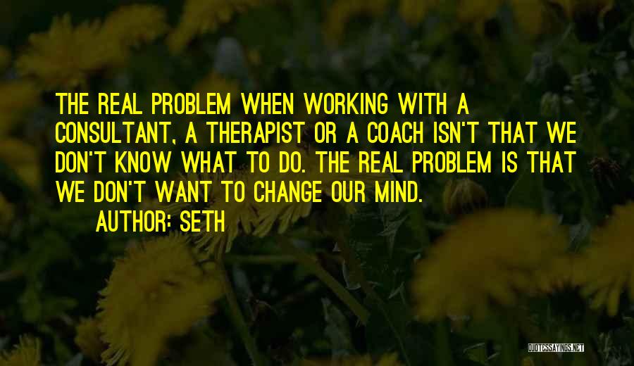 We Don't Change Quotes By Seth
