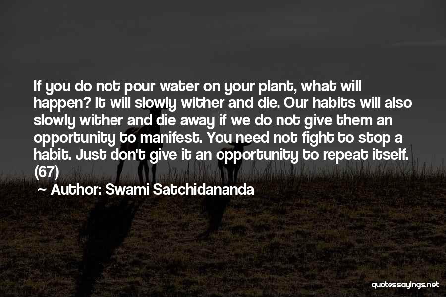 We Don't Fight Quotes By Swami Satchidananda