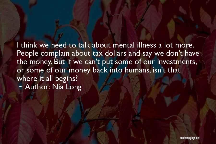We Don't Need Money Quotes By Nia Long