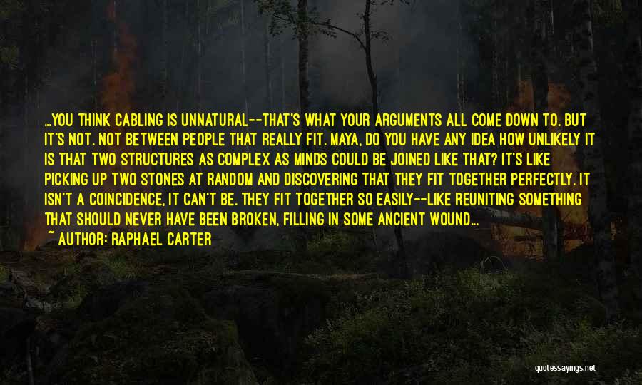 We Fit Together Perfectly Quotes By Raphael Carter