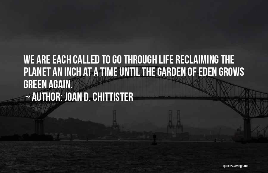 We Go Through Life Quotes By Joan D. Chittister