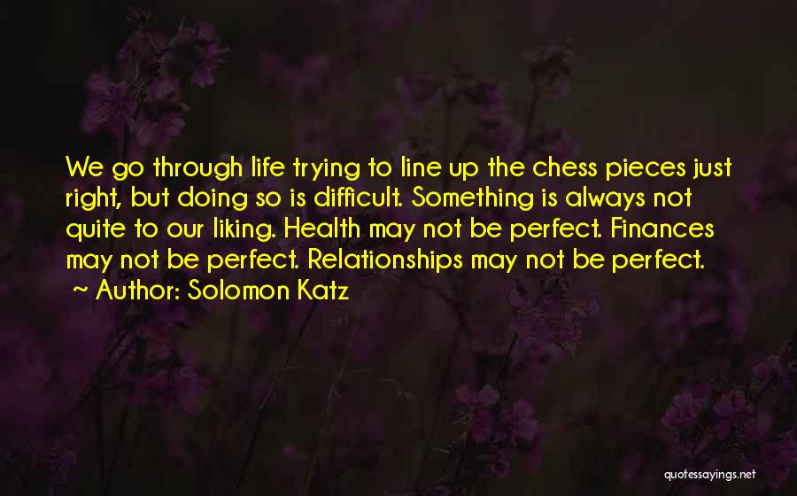 We Go Through Life Quotes By Solomon Katz