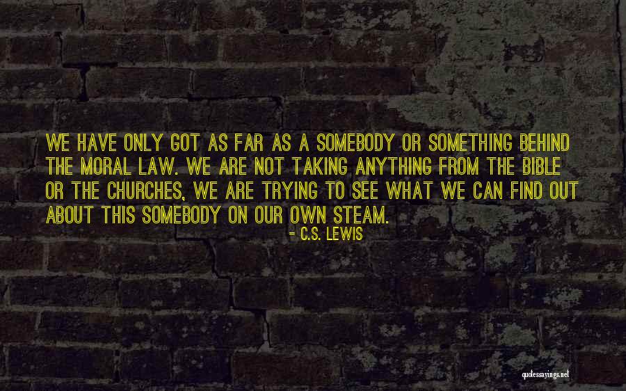 We Got This Far Quotes By C.S. Lewis