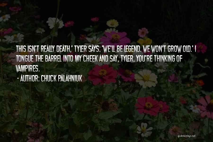 We Grow Old Quotes By Chuck Palahniuk