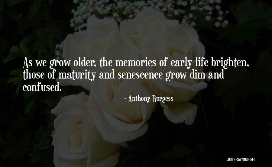We Grow Older Quotes By Anthony Burgess We Grow Older Quotes By Anthony Burgess