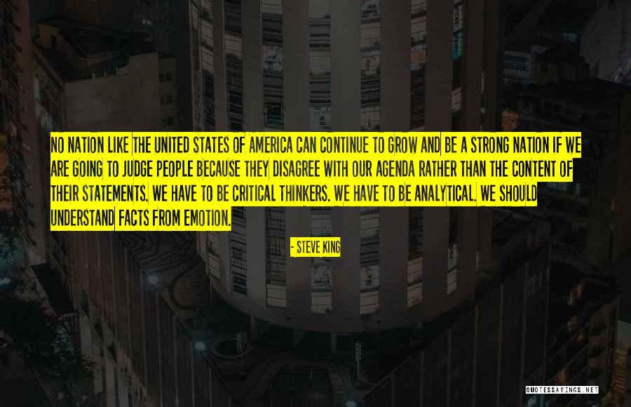 We Grow Strong Quotes By Steve King