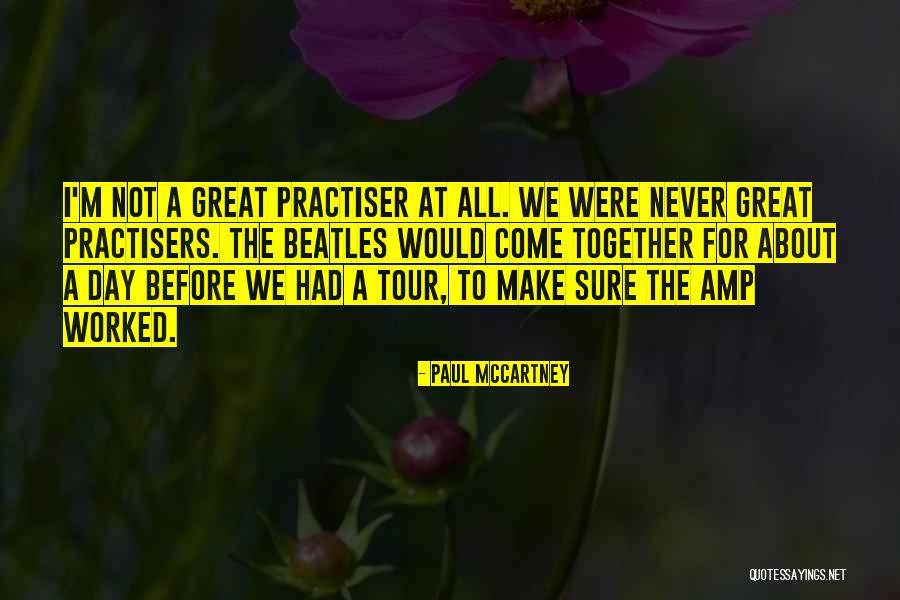 We Had A Great Day Quotes By Paul McCartney We Had A Great Day Quotes By Paul McCartney