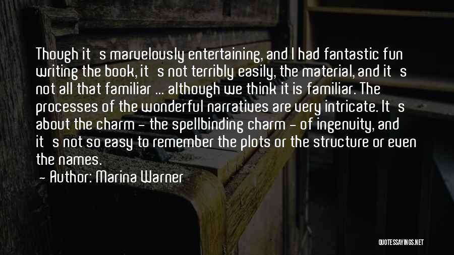 We Had Fun Quotes By Marina Warner