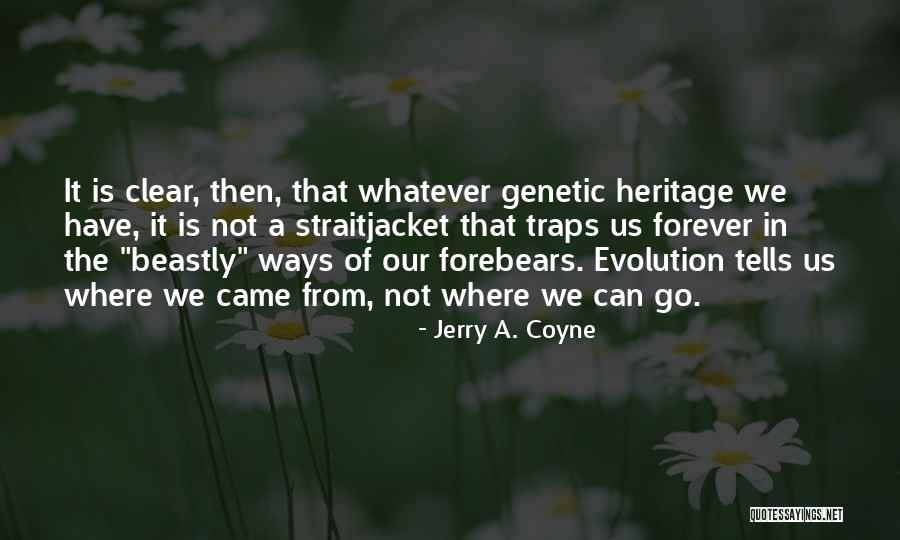 We Have Forever Quotes By Jerry A. Coyne We Have Forever Quotes By Jerry A. Coyne