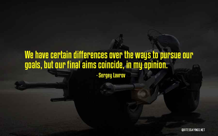 We Have Our Differences Quotes By Sergey Lavrov We Have Our Differences Quotes By Sergey Lavrov