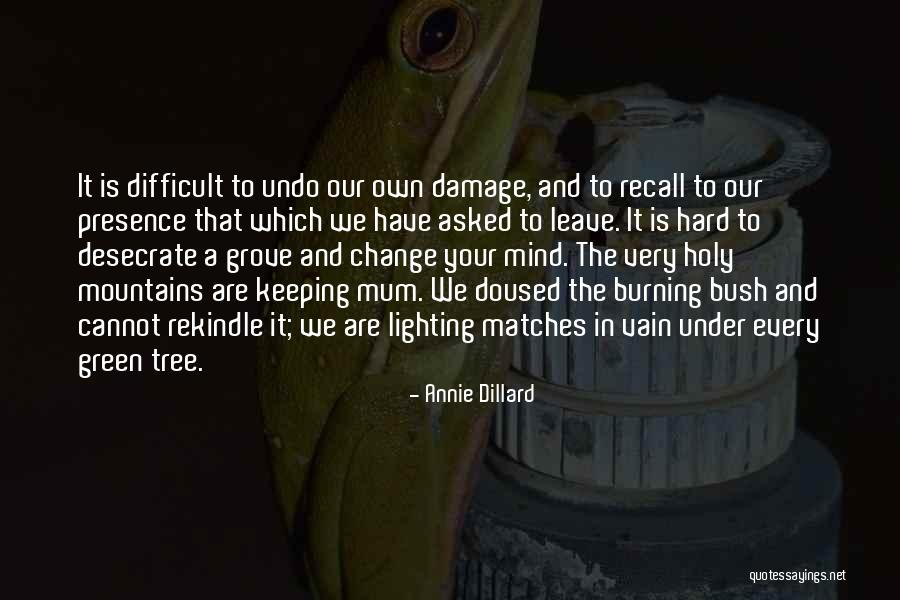 We Have Our Own Life Quotes By Annie Dillard We Have Our Own Life Quotes By Annie Dillard