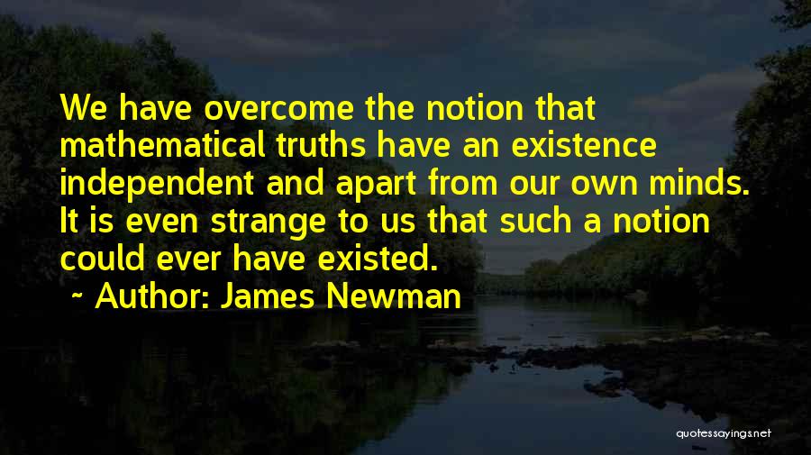 We Have Overcome Quotes By James Newman