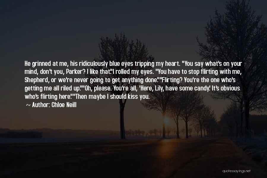 We Heart It Kiss Quotes By Chloe Neill