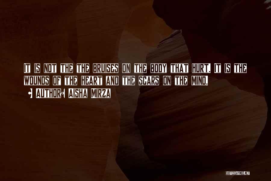 We Heart It Scars Quotes By Aisha Mirza