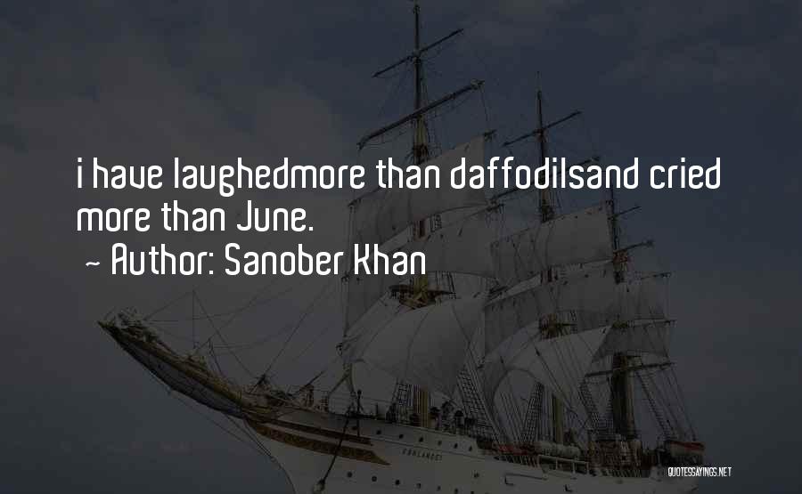 We Laughed Until We Cried Quotes By Sanober Khan