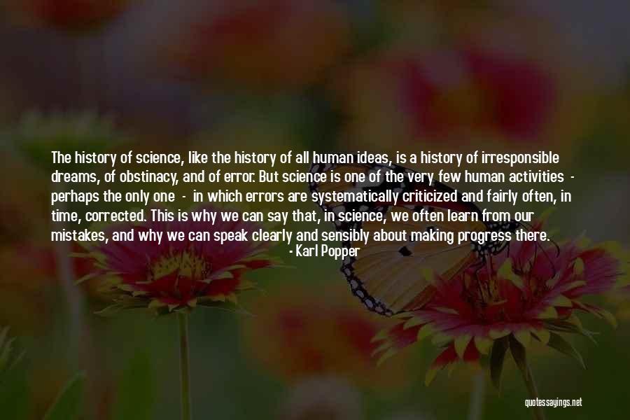 We Learn From History Quotes By Karl Popper