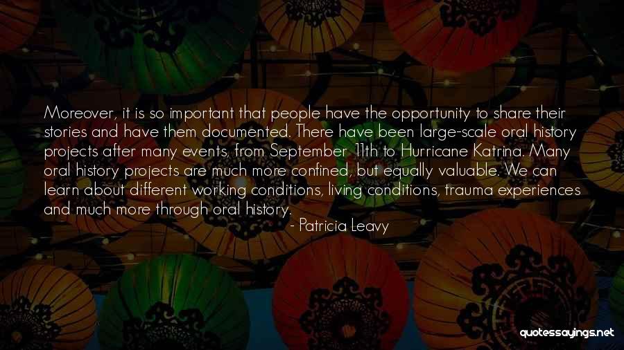 We Learn From History Quotes By Patricia Leavy