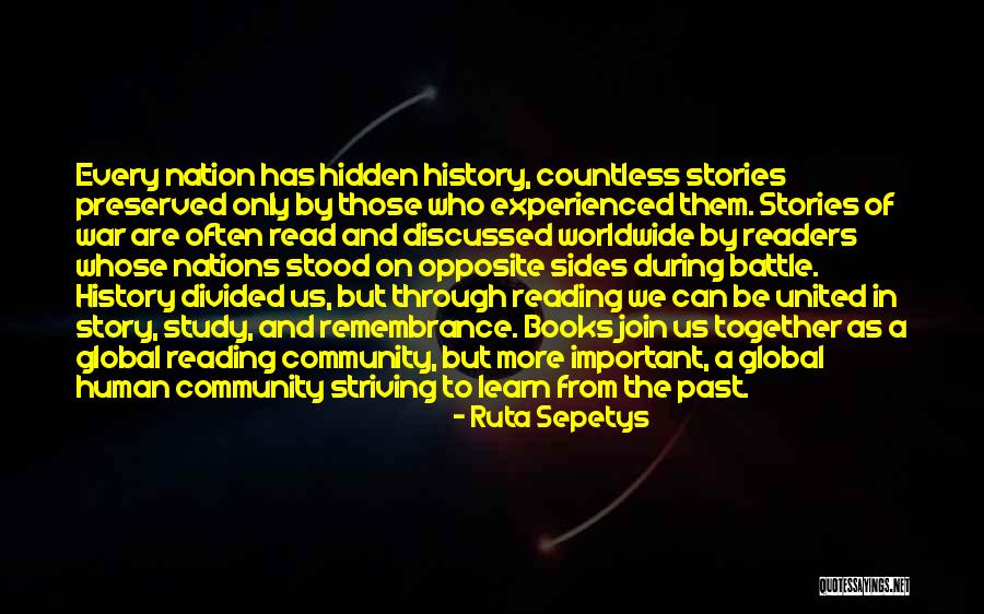 We Learn From History Quotes By Ruta Sepetys We Learn From History Quotes By Ruta Sepetys