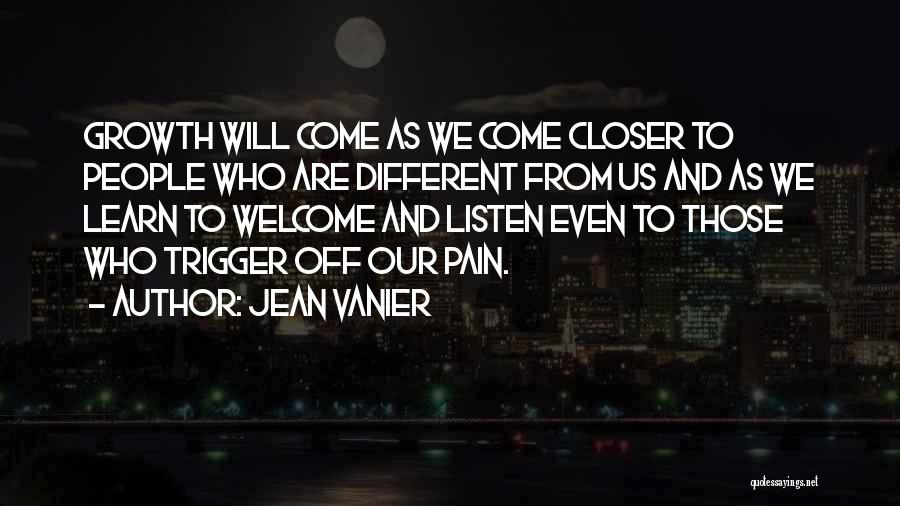 We Learn From Pain Quotes By Jean Vanier