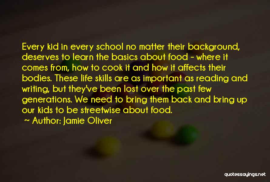We Learn From The Past Quotes By Jamie Oliver