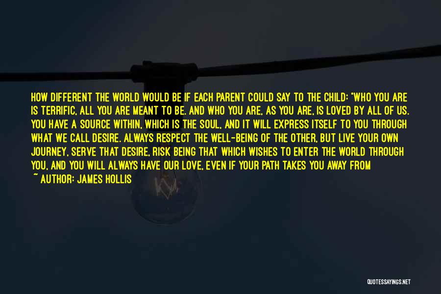 We Live Different Lives Quotes By James Hollis