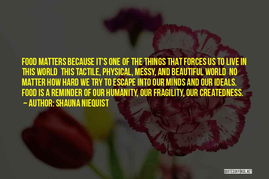 We Live In A Beautiful World Quotes By Shauna Niequist