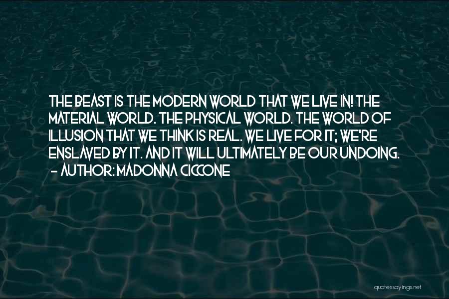 We Live In Illusion Quotes By Madonna Ciccone