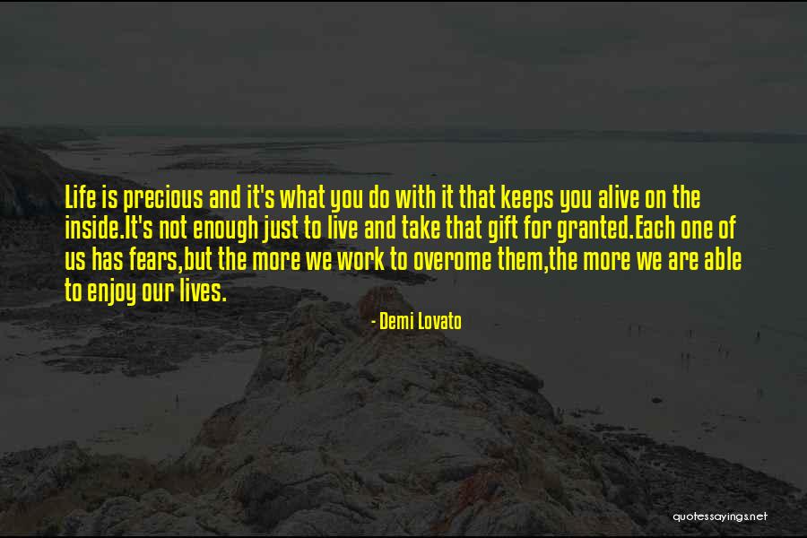 We Live Our Life Quotes By Demi Lovato