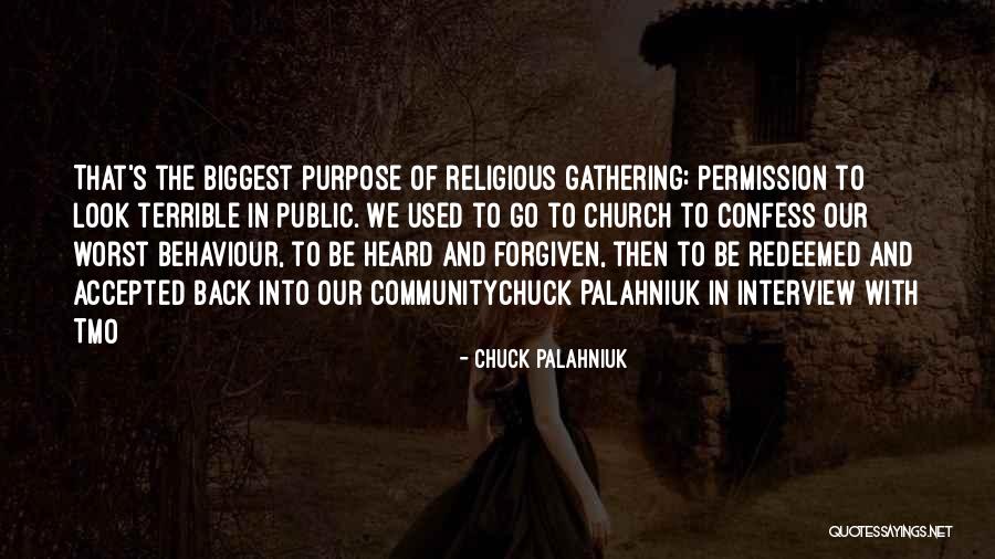 We Look Back Quotes By Chuck Palahniuk We Look Back Quotes By Chuck Palahniuk