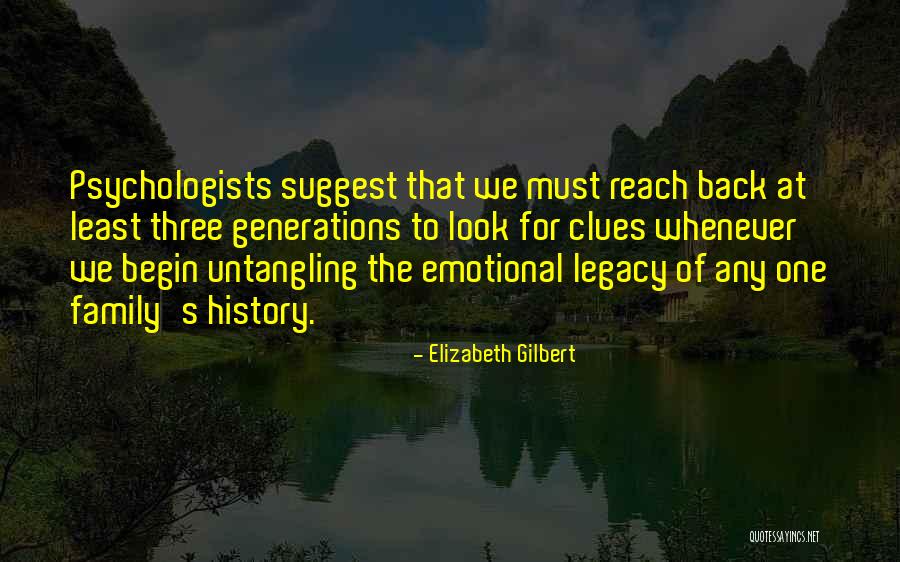 We Look Back Quotes By Elizabeth Gilbert We Look Back Quotes By Elizabeth Gilbert