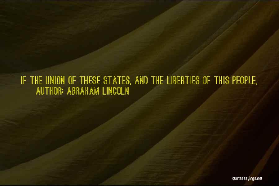 We Lost A Great Man Quotes By Abraham Lincoln
