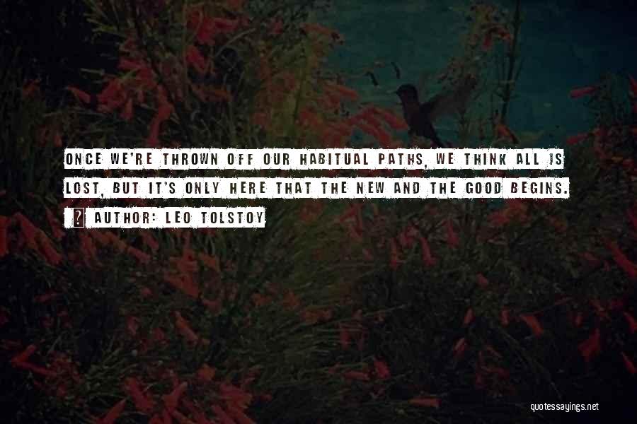 We Lost But Quotes By Leo Tolstoy