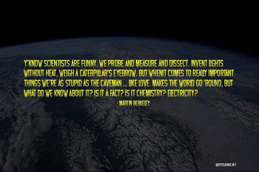 We Love It Funny Quotes By Martin Berkeley