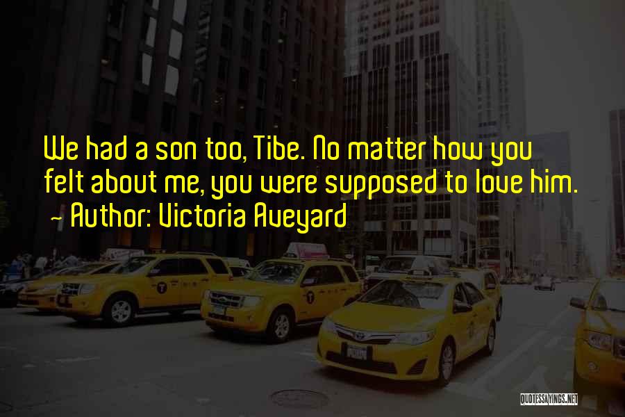 We Love You Son Quotes By Victoria Aveyard