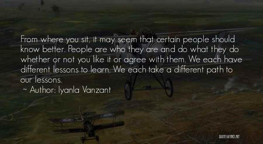 We May Not Agree Quotes By Iyanla Vanzant
