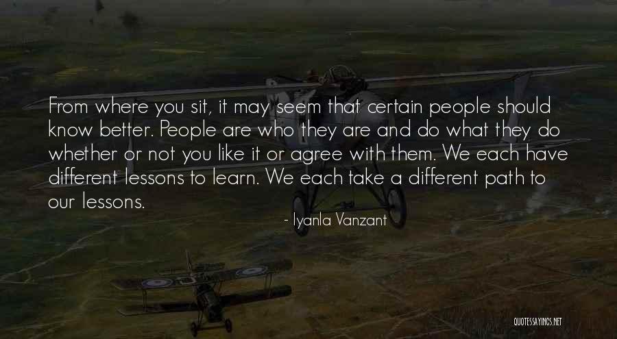 We May Not Agree Quotes By Iyanla Vanzant