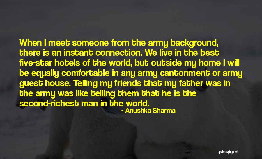 We Meet Friends Quotes By Anushka Sharma