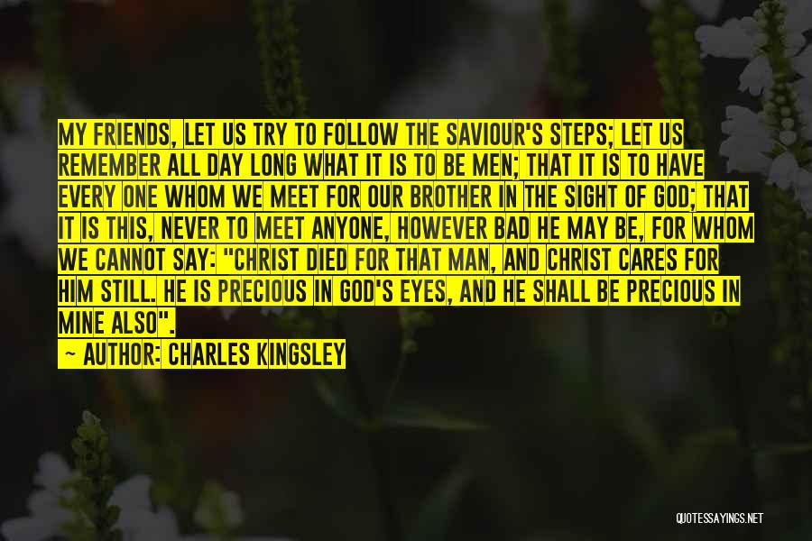 We Meet Friends Quotes By Charles Kingsley