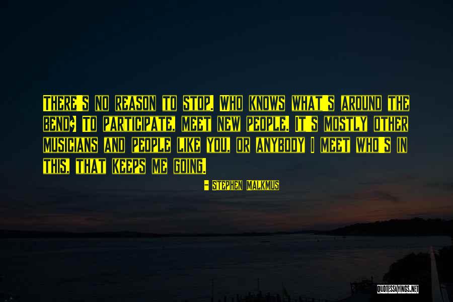 We Meet Someone For A Reason Quotes By Stephen Malkmus We Meet Someone For A Reason Quotes By Stephen Malkmus