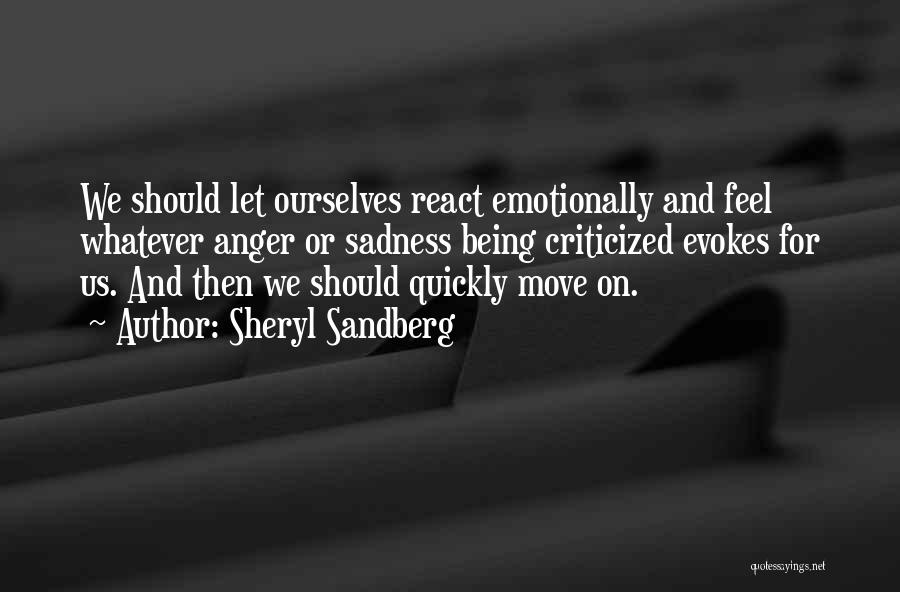 We Move On Quotes By Sheryl Sandberg
