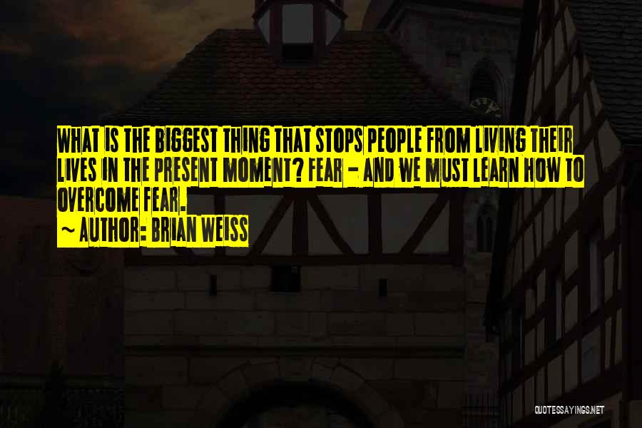 We Must Learn Quotes By Brian Weiss