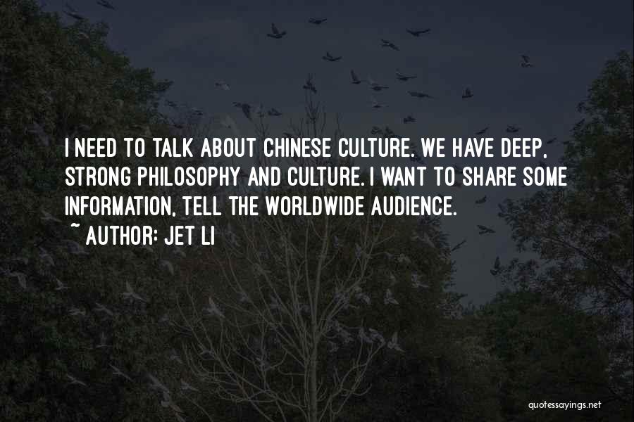 We Need To Talk Quotes By Jet Li