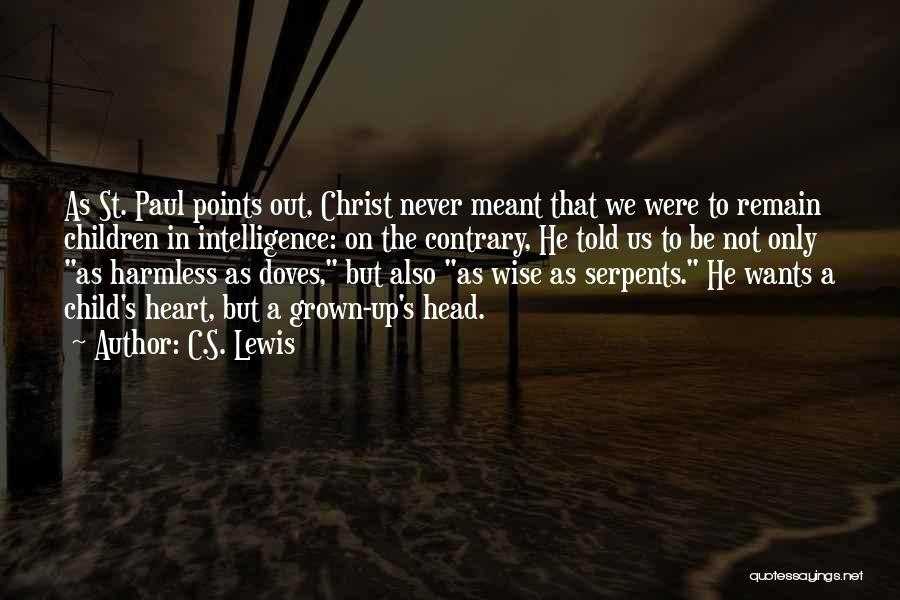 We Never Meant To Be Quotes By C.S. Lewis