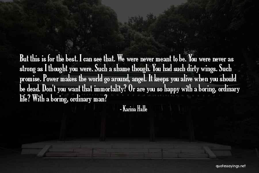 We Never Meant To Be Quotes By Karina Halle