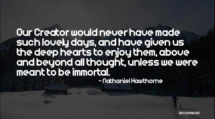 We Never Meant To Be Quotes By Nathaniel Hawthorne We Never Meant To Be Quotes By Nathaniel Hawthorne