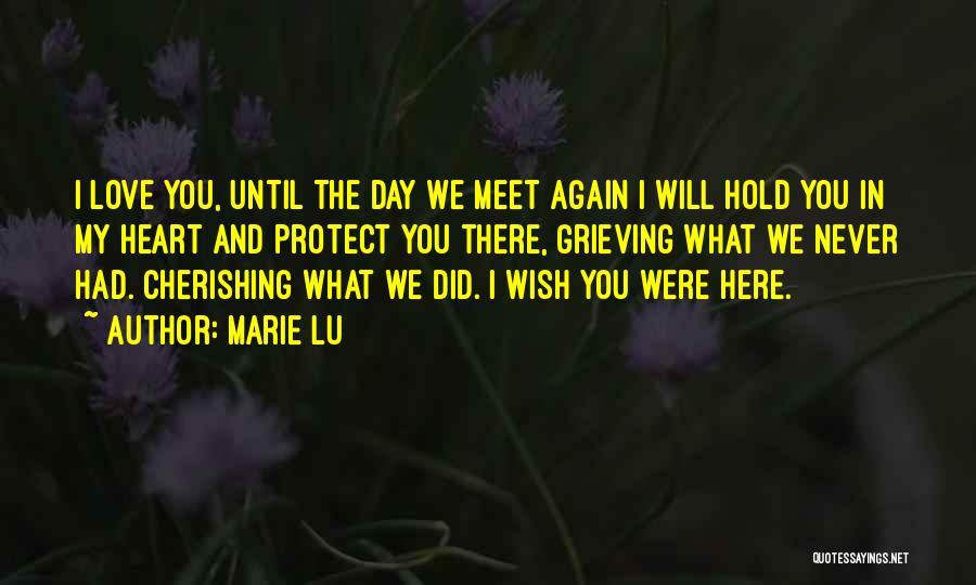 We Never Meet Again Quotes By Marie Lu