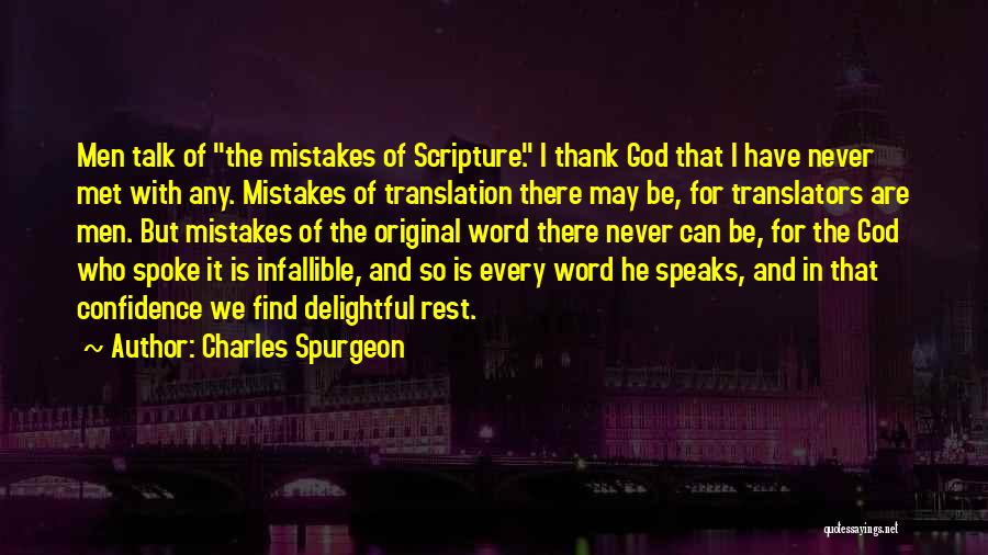 We Never Met Quotes By Charles Spurgeon