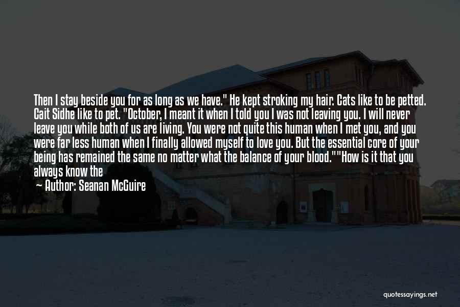 We Never Met Quotes By Seanan McGuire