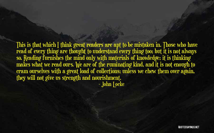 We Only Have Ourselves Quotes By John Locke